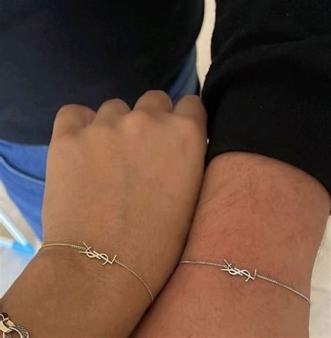 ysl couple bracelet